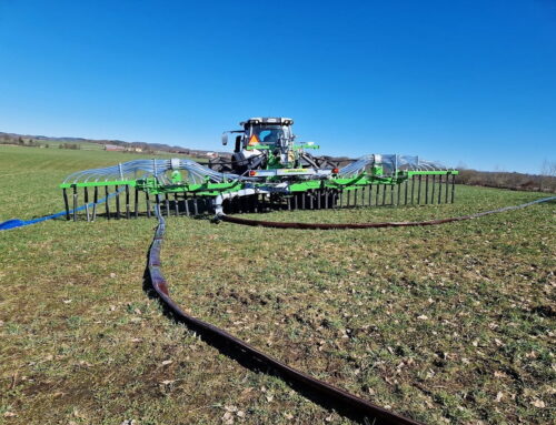 Utläggningssystem för flytgödsel